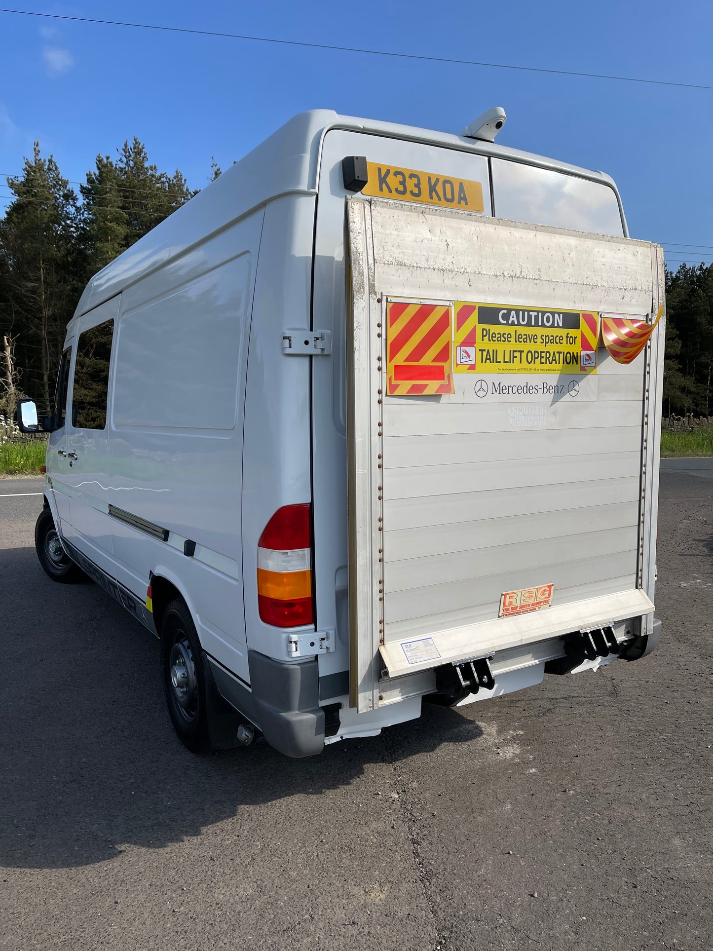 Rare Mercedes Sprinter MK1 312d MWB Day Van, Base Van, Restoration