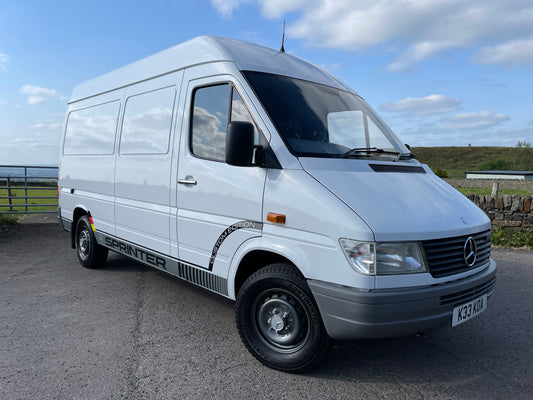 Rare Mercedes Sprinter MK1 312d MWB Day Van, Base Van, Restoration