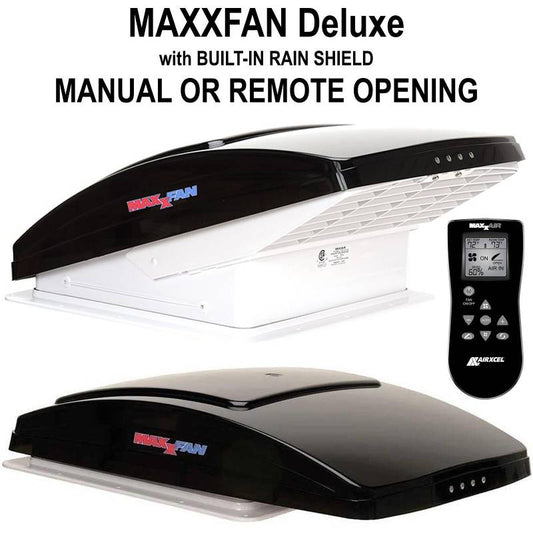 MAXXAIR MAXXFAN DELUXE ROOF VENT FAN INCLUDING REMOTE CONTROL